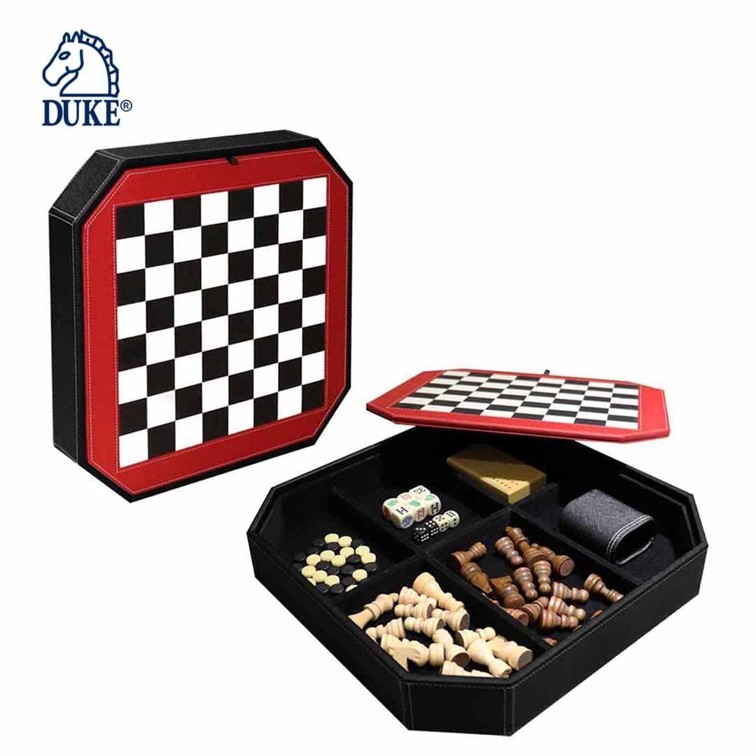 Customized Designed Matte Black Muti Board Game Collection for Family Game Night