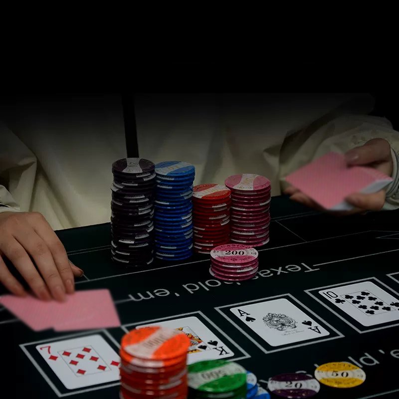 High Quality Square Acrylic Custom Poker Chip Set Made Poker Chips Texas Professional Casino European Round Coins Supplier