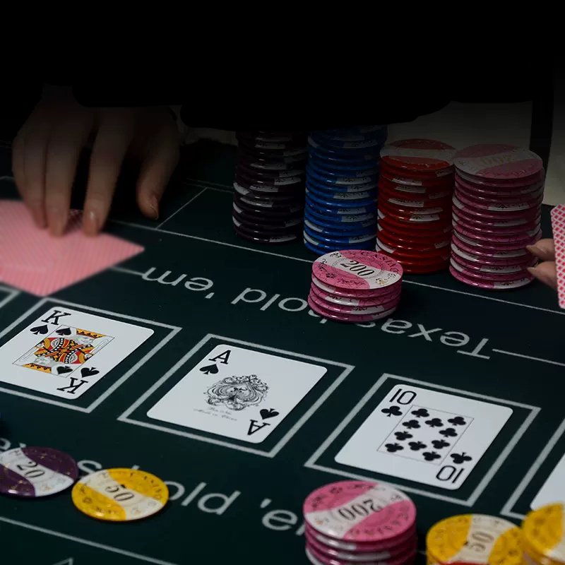 High Quality Square Acrylic Custom Poker Chip Set Made Poker Chips Texas Professional Casino European Round Coins Supplier