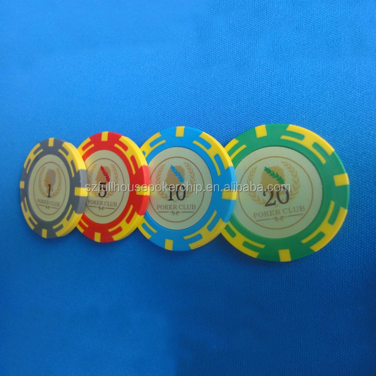 14 Gram Clay Poker Chips with Custom Designs