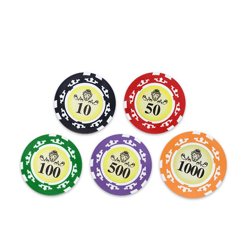 YH High Quality Gambling Rfid Casino Chips Poker Chip Abs Fichas Pokerchip Casino Blackjack Chips