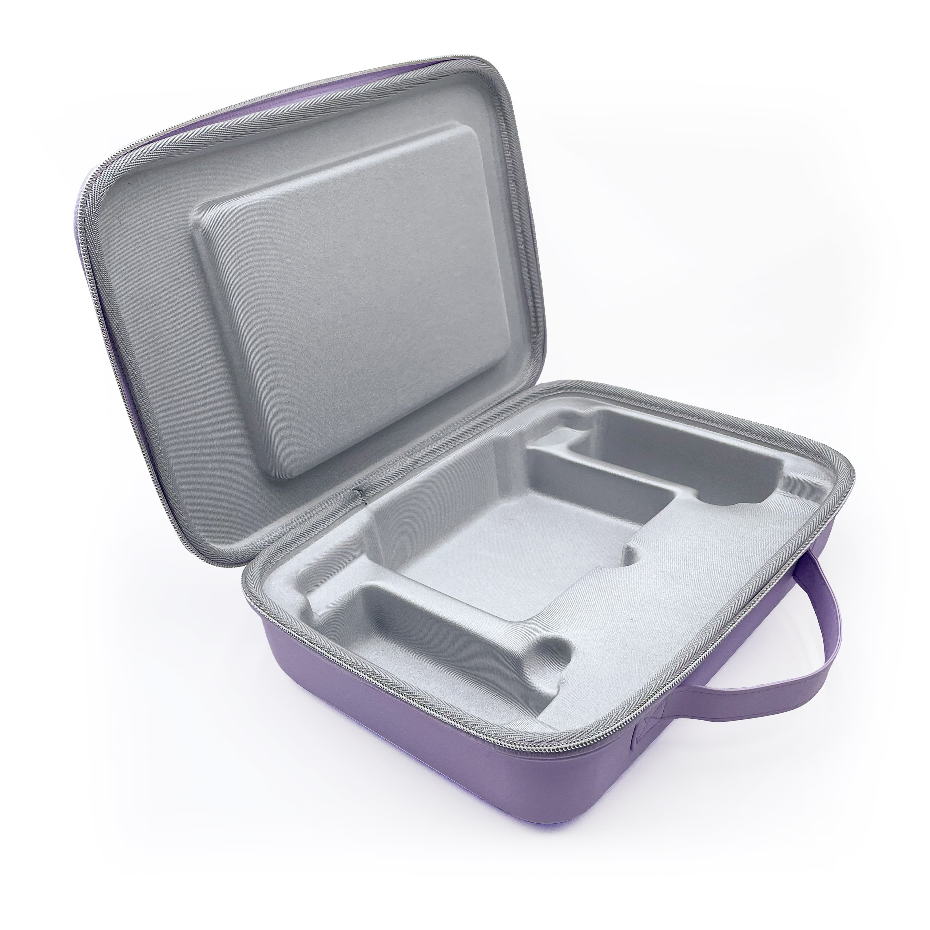 Sample custom designed waterproof Eva toolbox travel bag with zippered Eva speaker suitcase