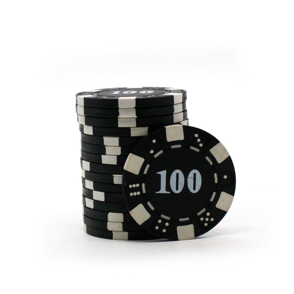 In Stock Poker Set Chips 11.5g ABS Clay Chip Case Plastic Gambling Game Custom Printing Blank Casino Poker Chips