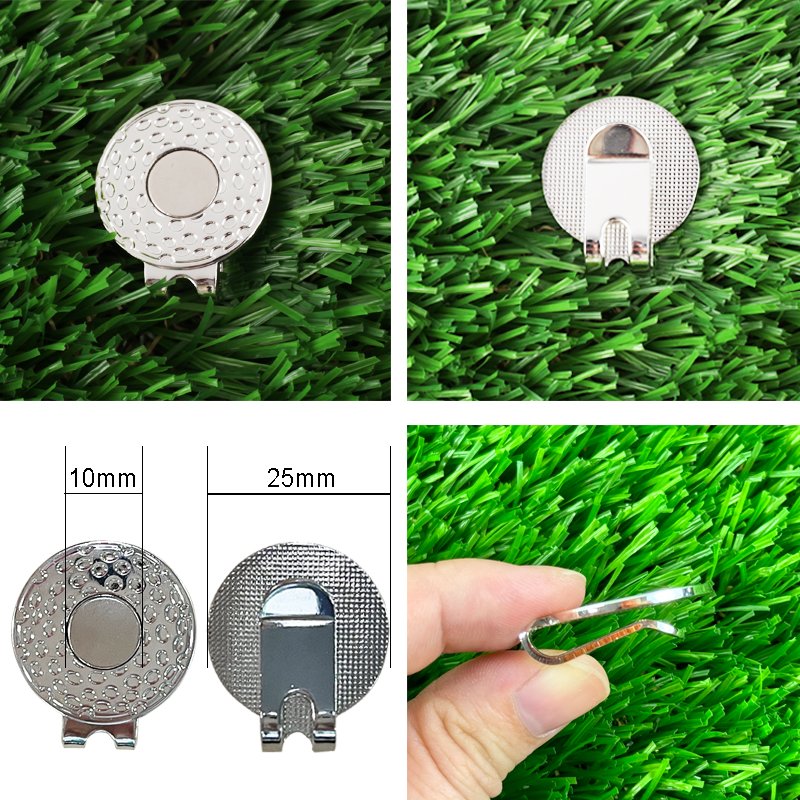 Golf Accessories golf hat clips magnetic golf ball marker holder Standard size supports custom design
