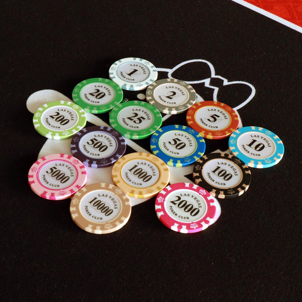 Casino One Stop Accessory Sourcing Customized Chip Stickers Poker Game Tokens Clay Las Vegas Chips