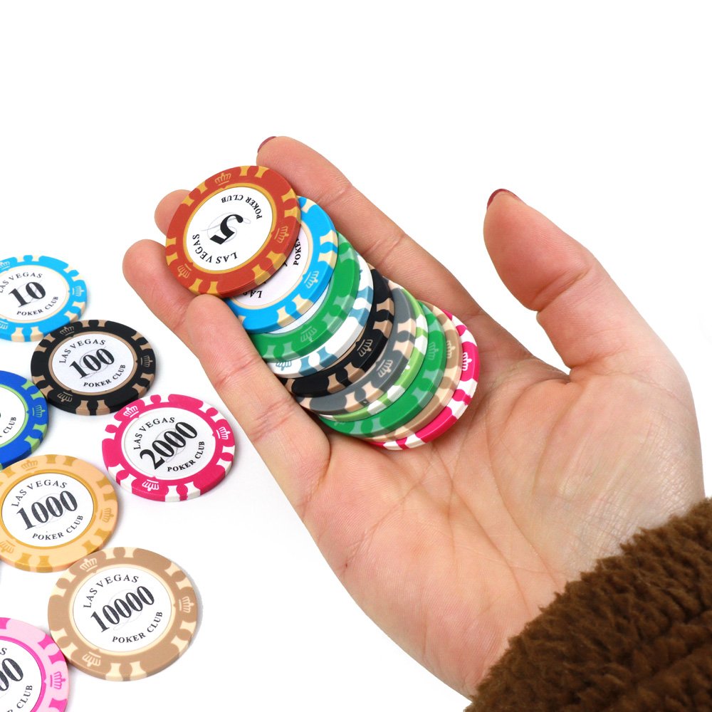 Casino One Stop Accessory Sourcing Customized Chip Stickers Poker Game Tokens Clay Las Vegas Chips