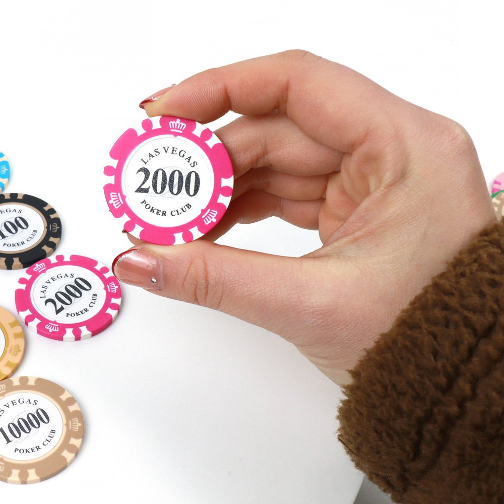 Casino One Stop Accessory Sourcing Customized Chip Stickers Poker Game Tokens Clay Las Vegas Chips