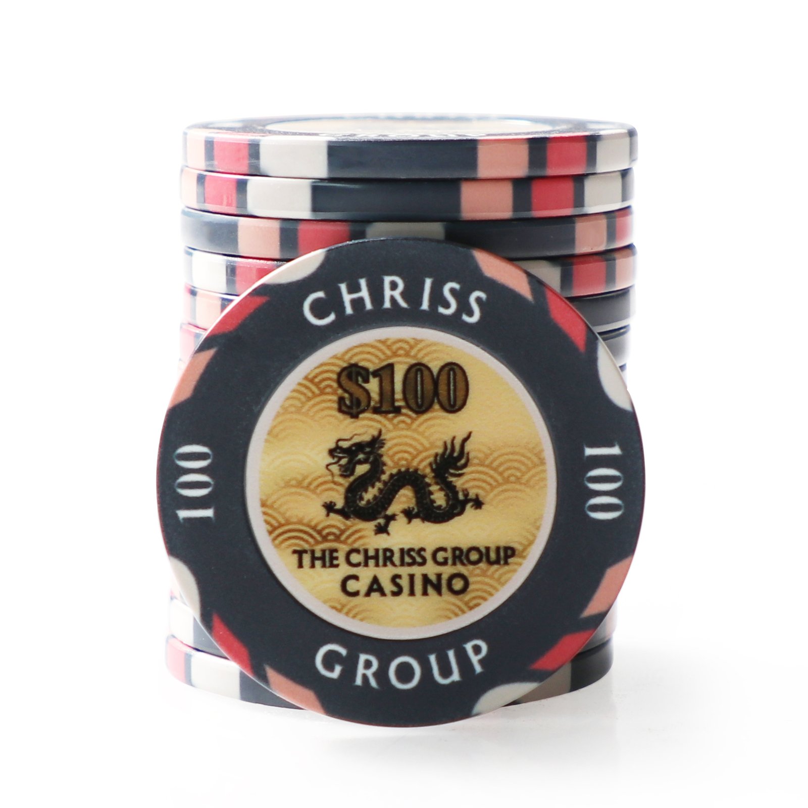 Custom Design 10g Ceramic Poker Chips