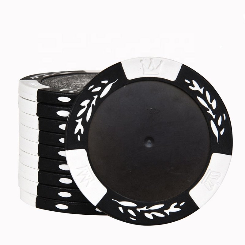 Mazaifei new product 10g 39mm 43mm Blank Ceramic Poker Chips For Wholesale