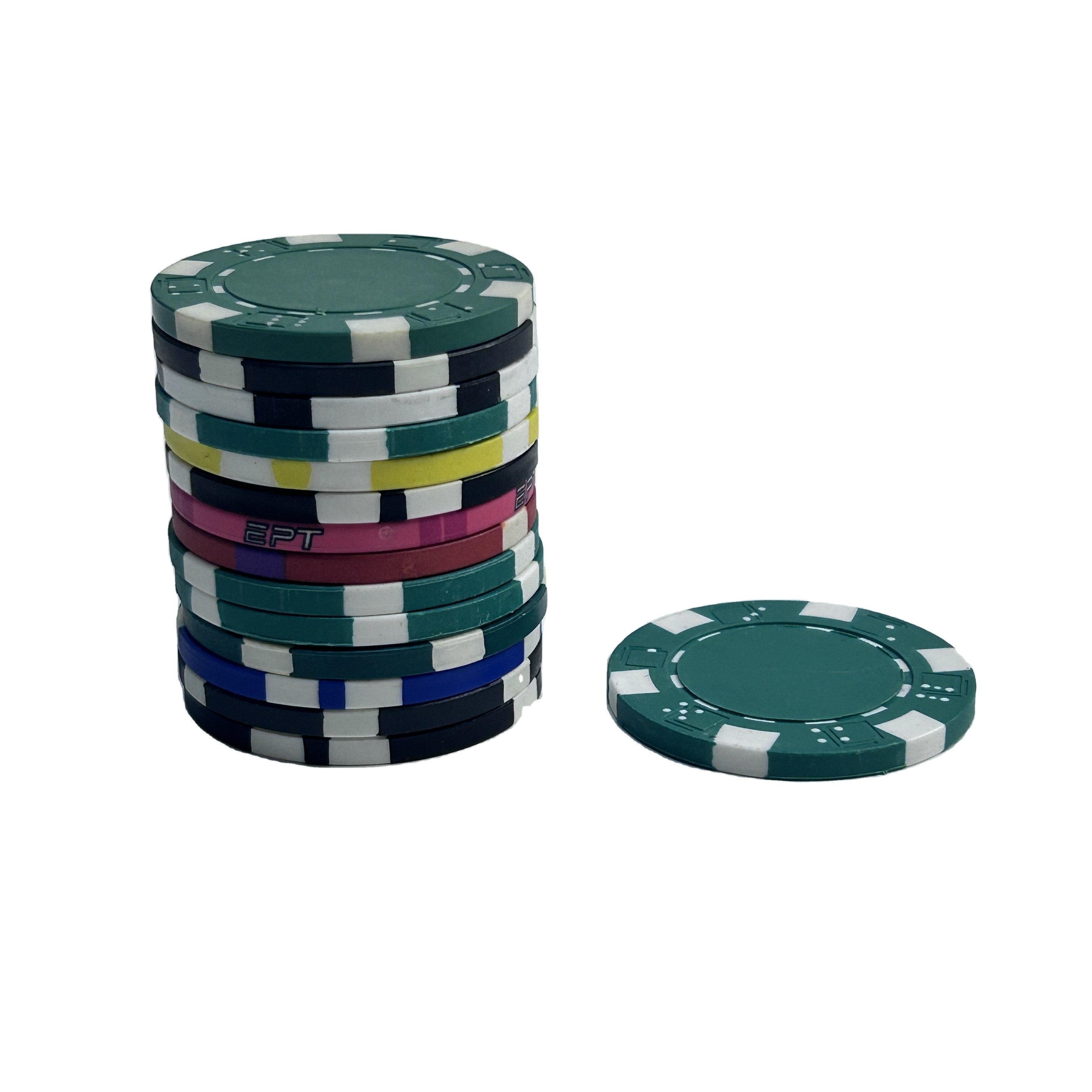 Factory Custom Cheap Poker Chips Family Game Casino Poker Chips With Custom Logo