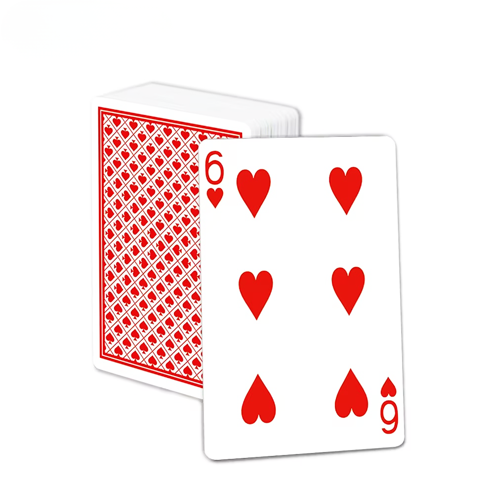 Free Sample Custom Logo Printing Plastic RFID/NFC Chips Poker Game Card Playing Cards