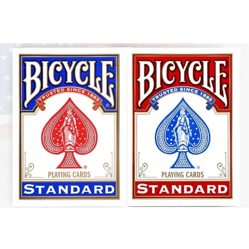 Bicycle Rider Back Playing Cards Poker Game Deck Creative Exquisite Funny Poker Cards Board Game Unique Clear Pattern Poker