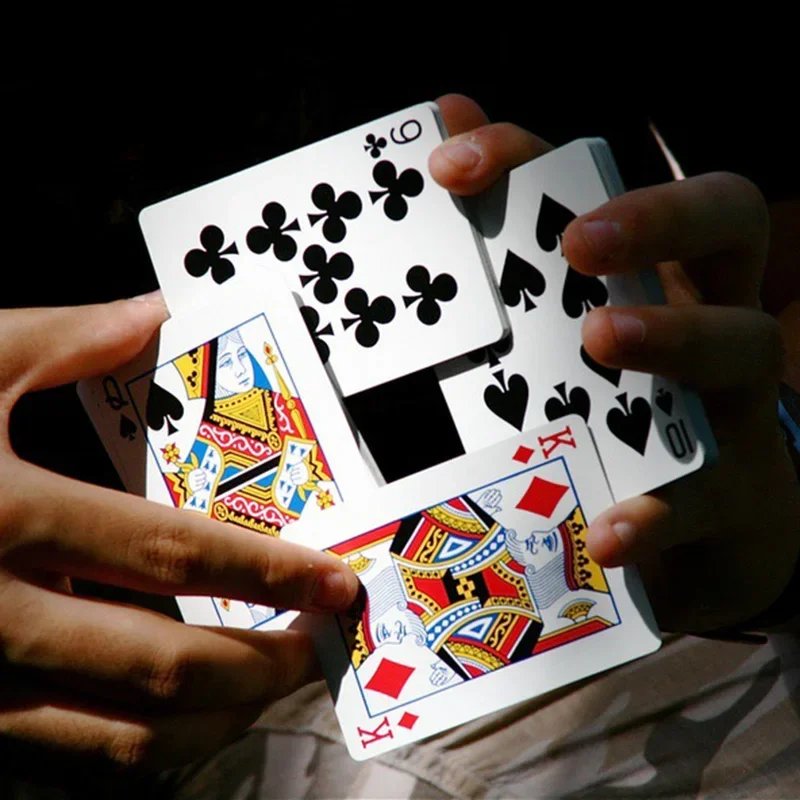 Bicycle Rider Back Playing Cards Poker Game Deck Creative Exquisite Funny Poker Cards Board Game Unique Clear Pattern Poker