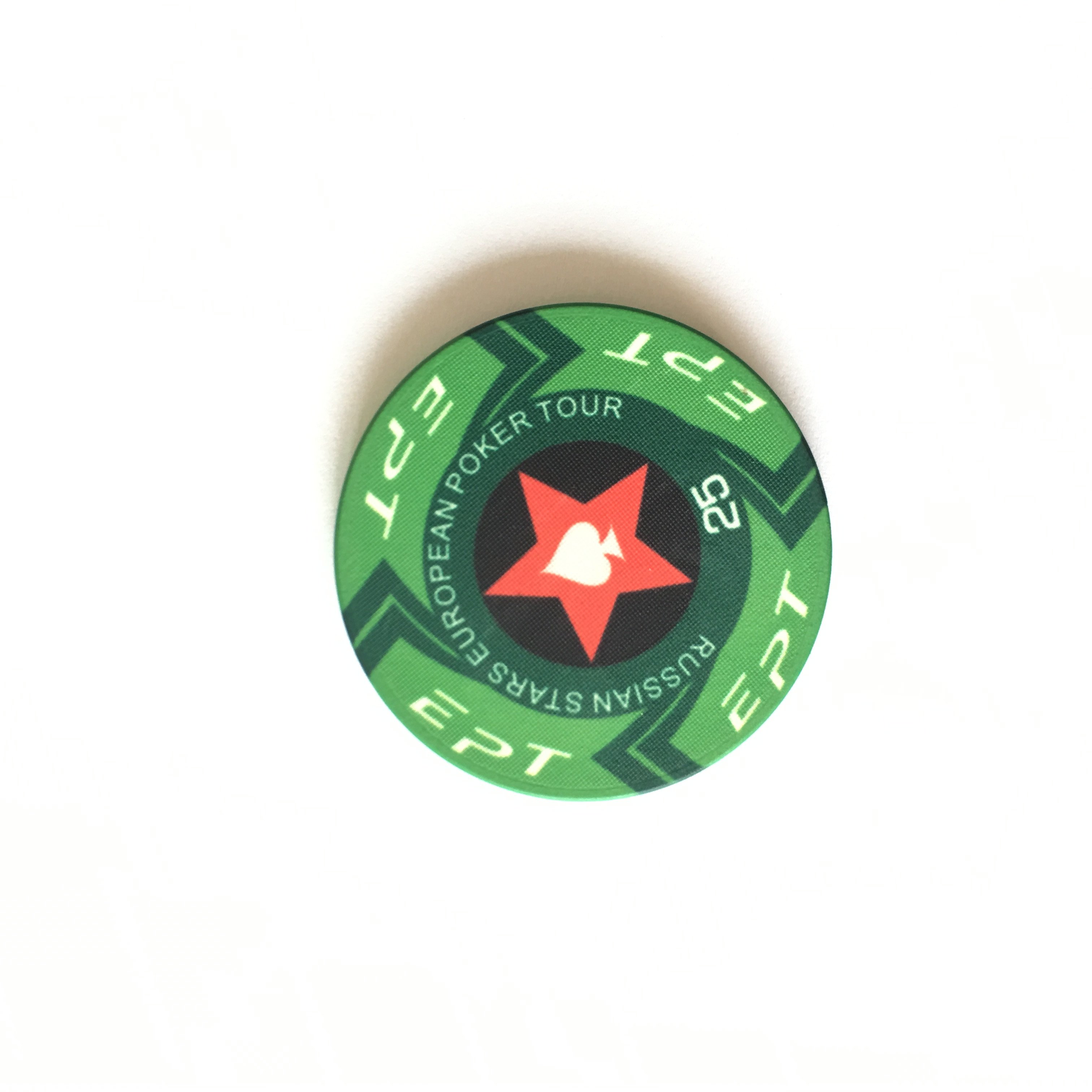 9g Ceramic Chips High Quality Print EPT Casino Table Games