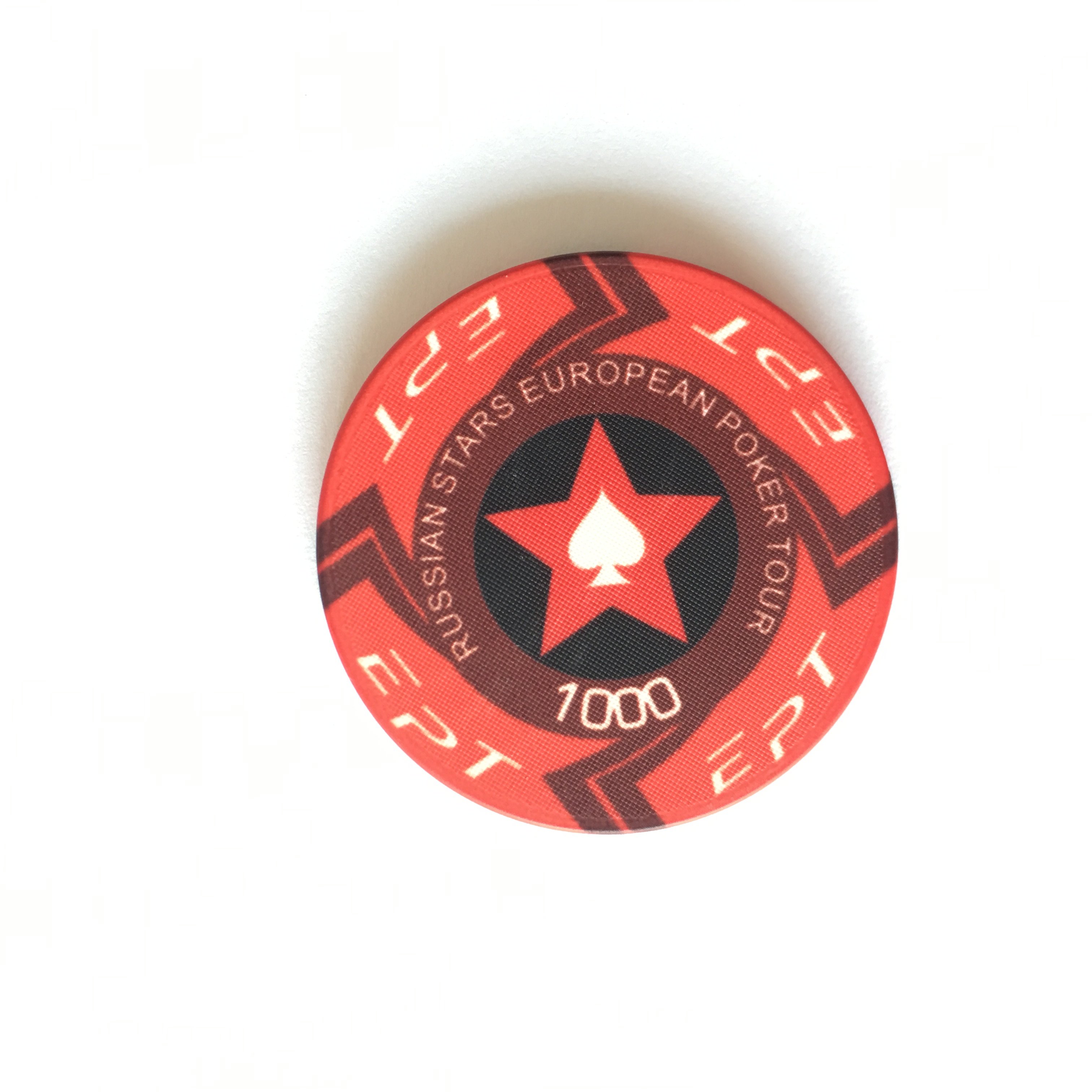 9g Ceramic Chips High Quality Print EPT Casino Table Games