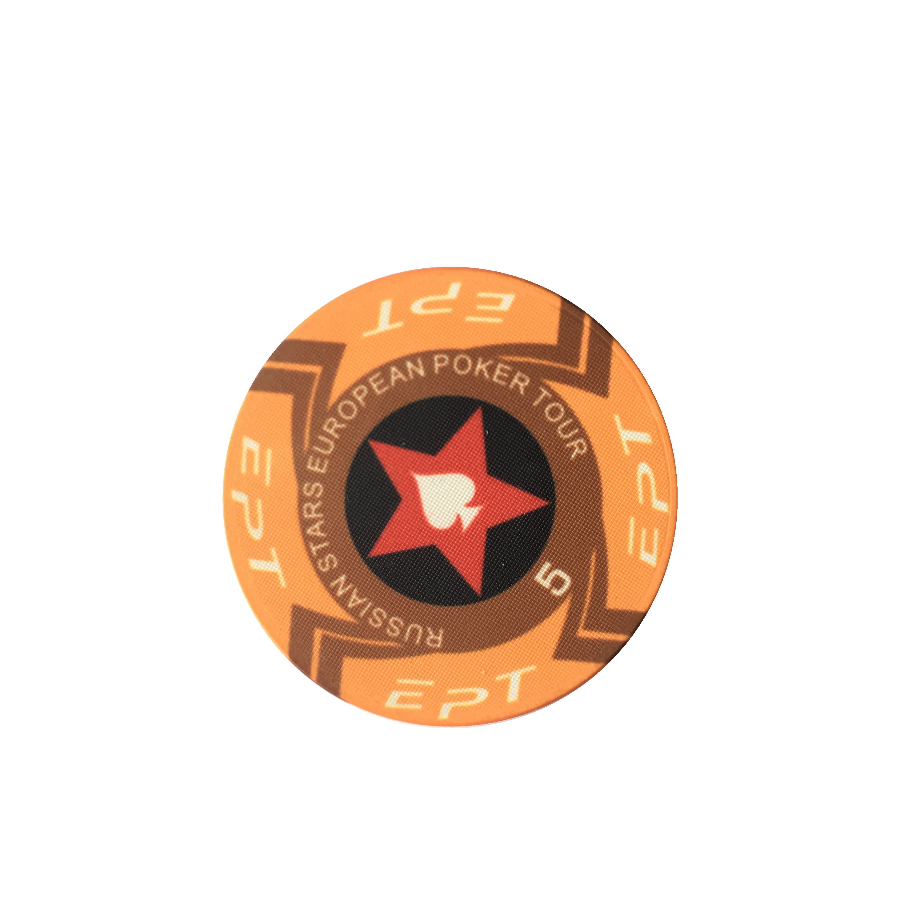 9g Ceramic Chips High Quality Print EPT Casino Table Games