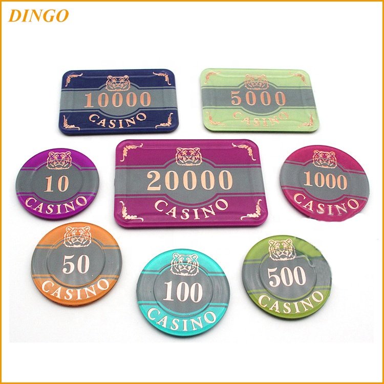 NEW ITEM - High Quality Monte Carlo Clay Poker Chip with Laser Graphic Strip