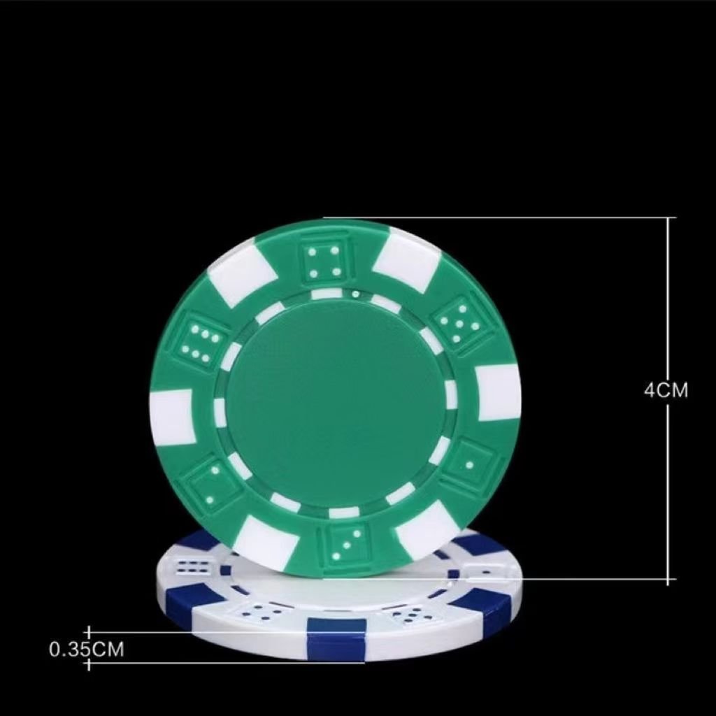 Factory Custom Printed Casino Poker Chips Set For Casino Playing