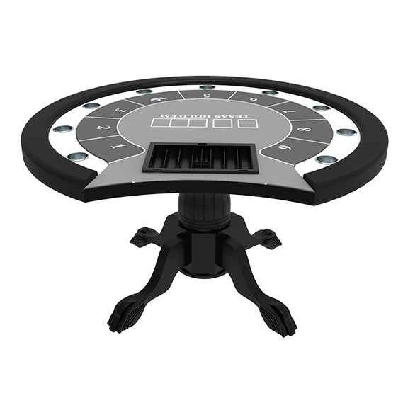 YH High Quality Texas Holden Poker Table Multi Game Table With Chips Tray Cup Holders