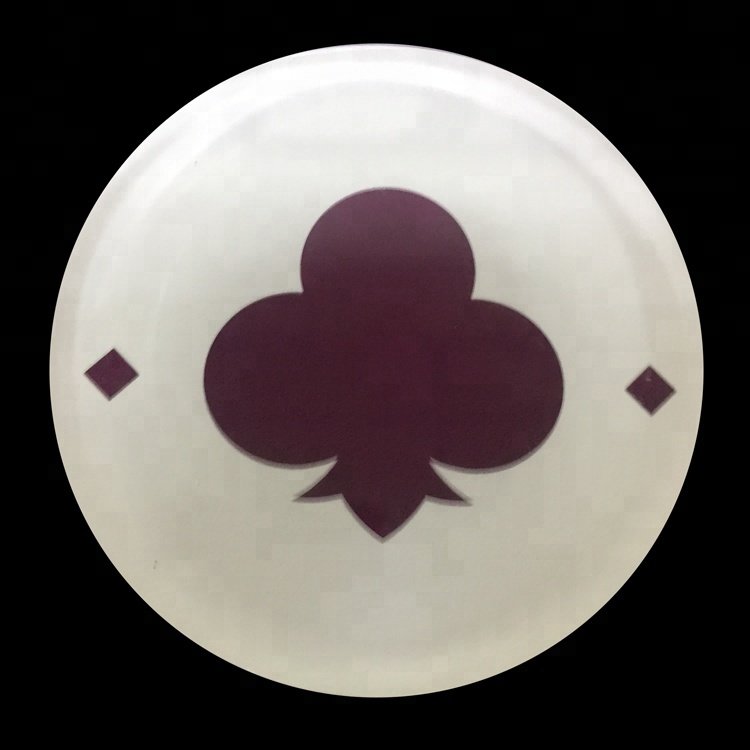 Customized poker chips Ceramic chips plastic poker chip set for gambling