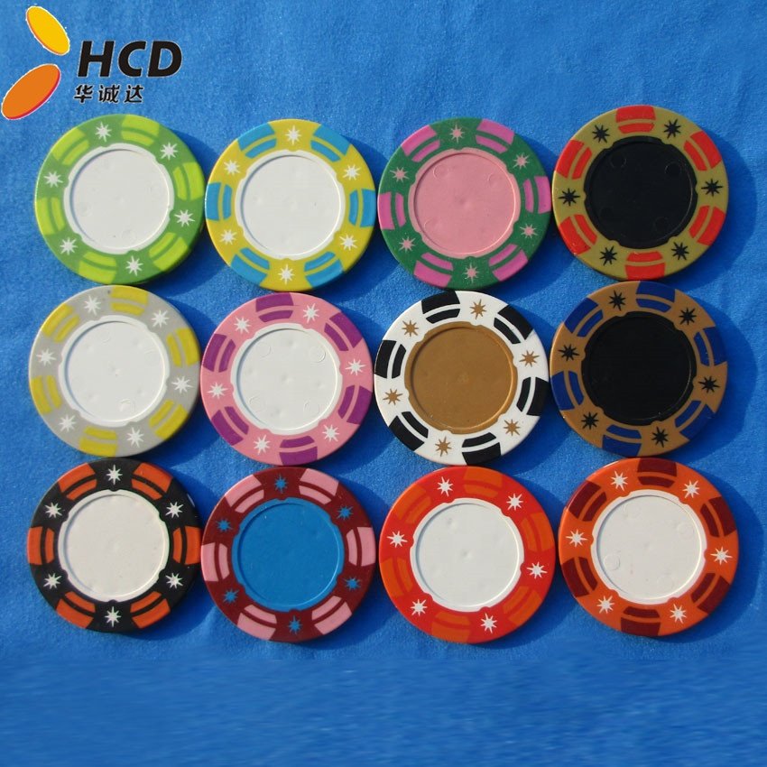 Metal poker chips with sticker,Custom souvenir poker chips,Custom poker chips