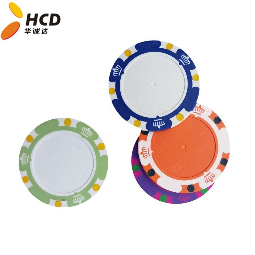 Metal poker chips with sticker,Custom souvenir poker chips,Custom poker chips