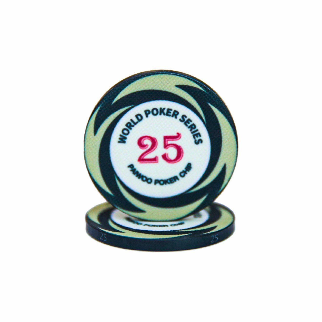 Zynga Ceramic Poker Chips for Chess Games High-Quty Gaming Accessory