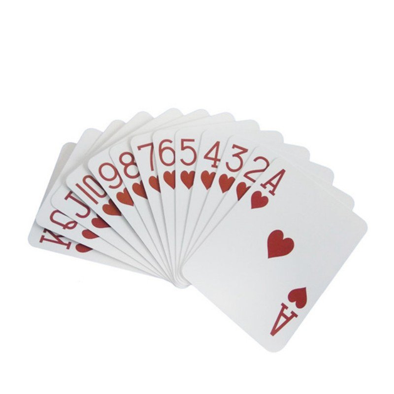Custom Waterproof 13.56MHZ RFID NFC Playing Poker Chips Cards for Casino