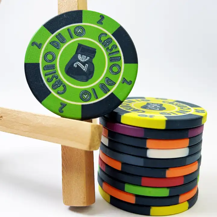 2023 High Quality VastGifts Wholesale Personalize Logo Ceramic ABS Clay Poker Chips for Promotion Game