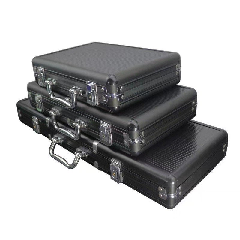 Professional Chip Box Generous Blue 2000 1000 500 Aluminum Poker Chips Case With Aluminium Carrying Case