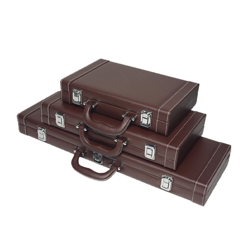 Clay Hot Sell Poker Set 500 Poker Leather Case Chips Custom Texas Poker Chip Set Ceramic High Quality Ept Factory Manufacturer