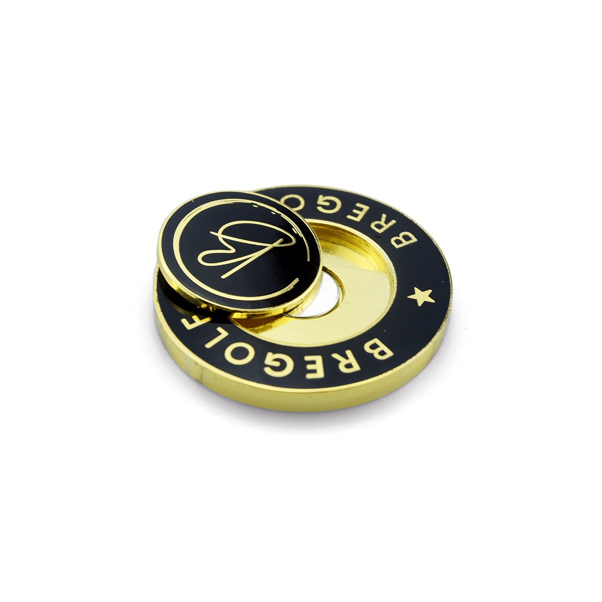 Manufacturers golf mark personality creative magnetic ball markers metal ball coin custom golf ball marker