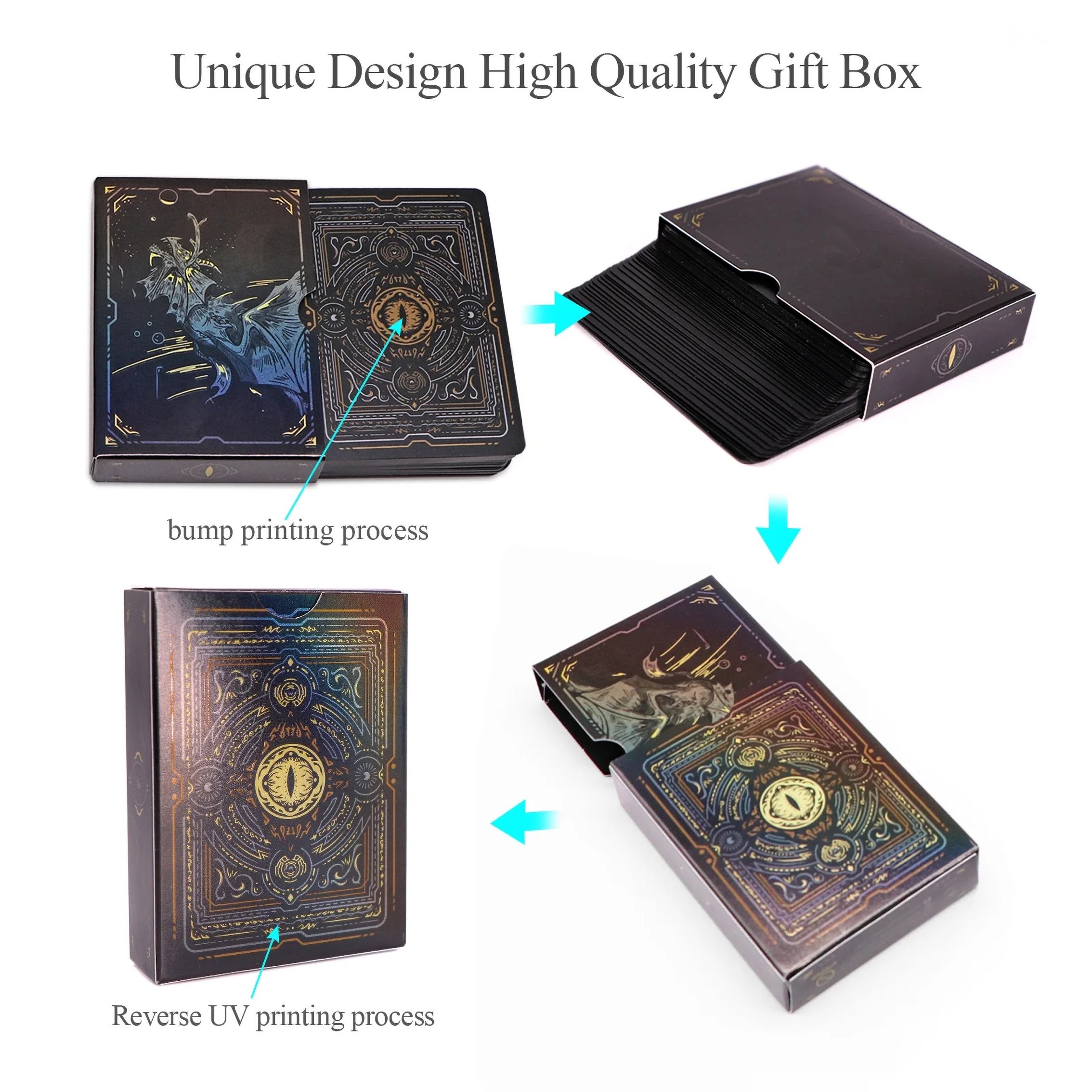 Custom Personalized Poker Deck Paper Playing Cards Poker Cards For House Party
