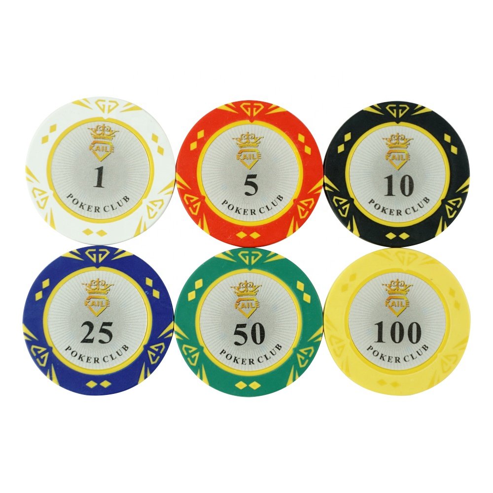 300pcs premium of new poker chips set sort from directly factory