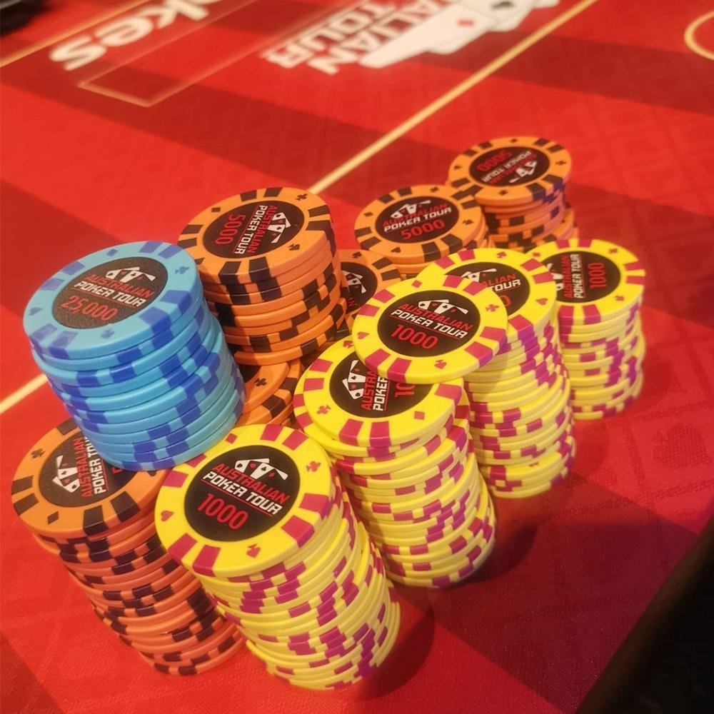 High quality casino grade CLAY POKER CHIPS custom made