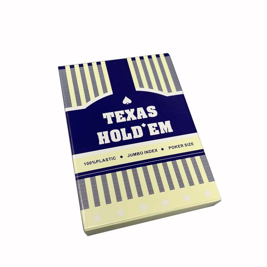 Wholesale Plastic Playing Card Hot Selling Print Poker Chip Set Custom Logo PVC Game Poker Playing Card