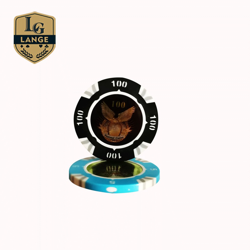 Custom RFID Poker Chips Sticker Ceramic Poker Chips For Casino Gamble