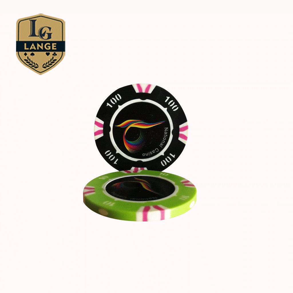Custom RFID Poker Chips Sticker Ceramic Poker Chips For Casino Gamble