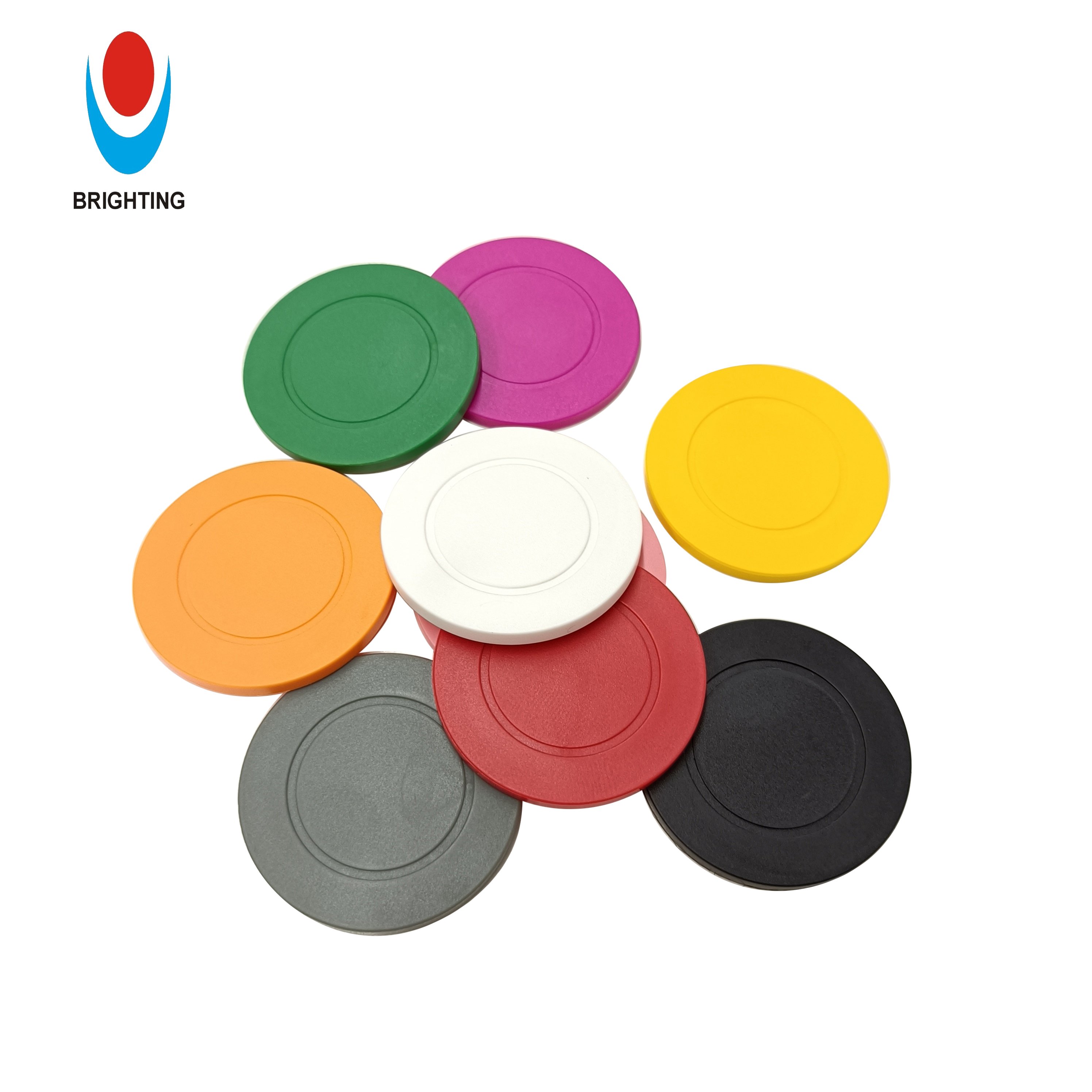 Casino-Quality Professional Poker Chips Customized Clay Material Printed Soft Velvet Bag ABS Origin Dia Size Chips