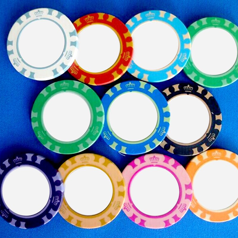 Factory Direct Reward Coin Points Competition chip Set Abs Chess chip Coin Stickers Customized