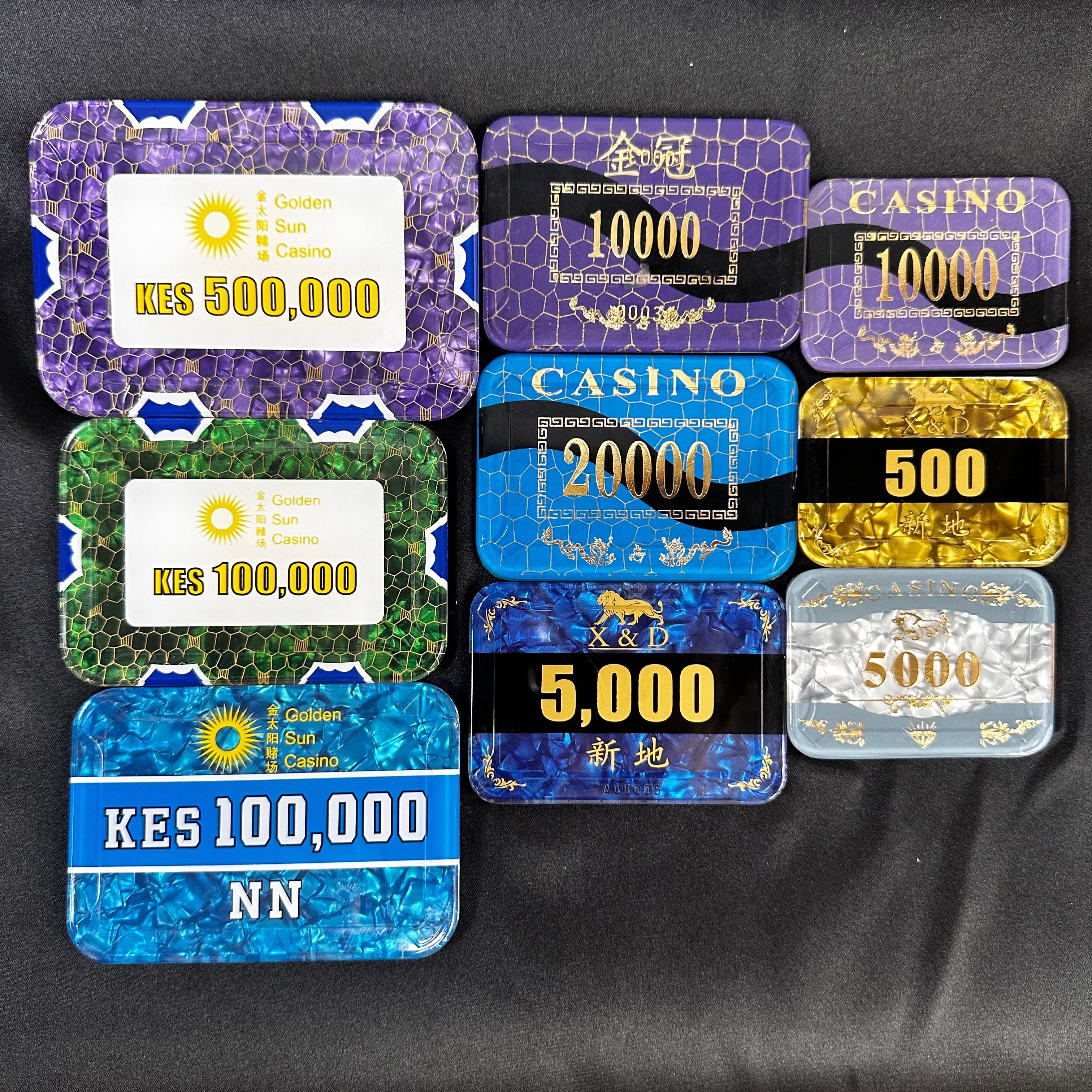 Crystal/ Poker/Casino/Gambing/Customized Poker Chip