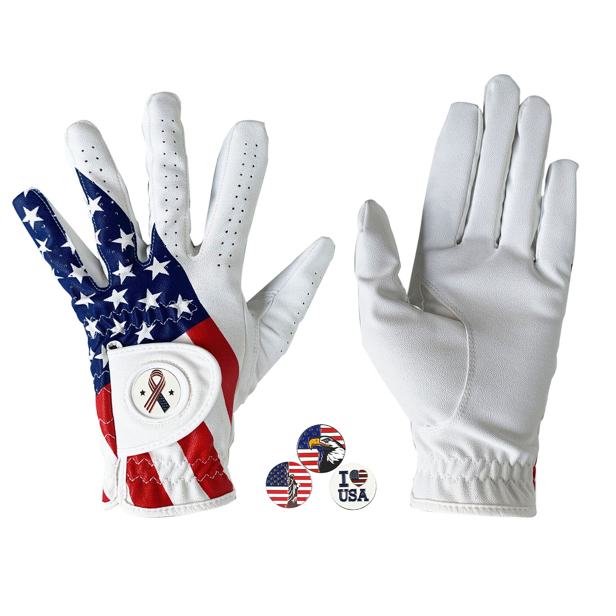 American Style Custom Logo Quality Mental Golf Ball Marker