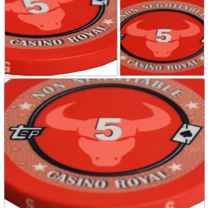 300PCS/set 12 colors Casino Ceramic Poker Chips set with Aluminum Poker Chip Suitcase