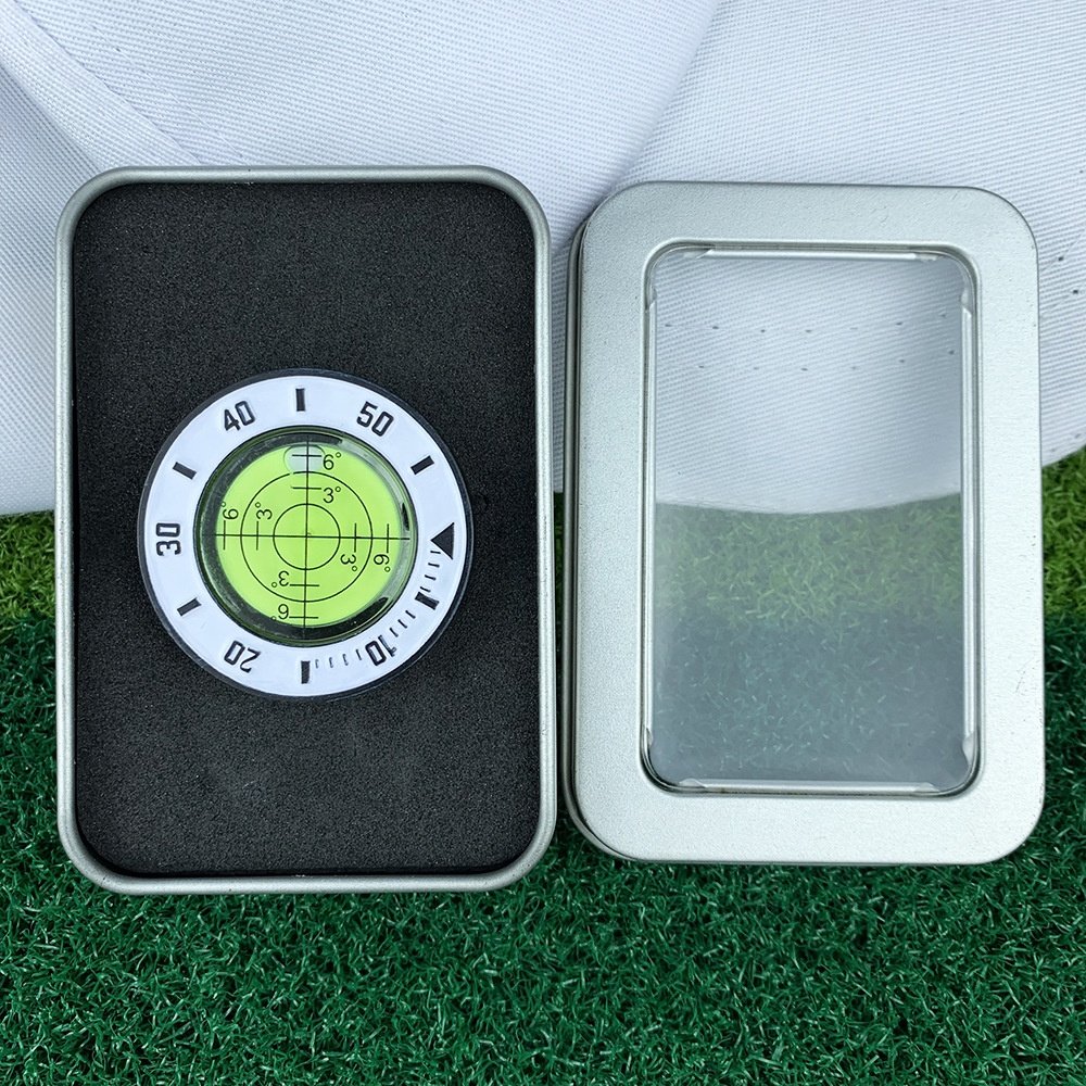 2024 Golf Gift Set Putting Aid Green Reader Magnetic Iron Golf Sports Poker Chip Ball Markers And Hat Clips and divot tool