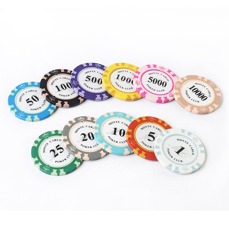 Manufacturer Wholesale Professional Poker Chips 14g Poker Chip Sets Custom Ceramic Poker Chips With Custom Logo