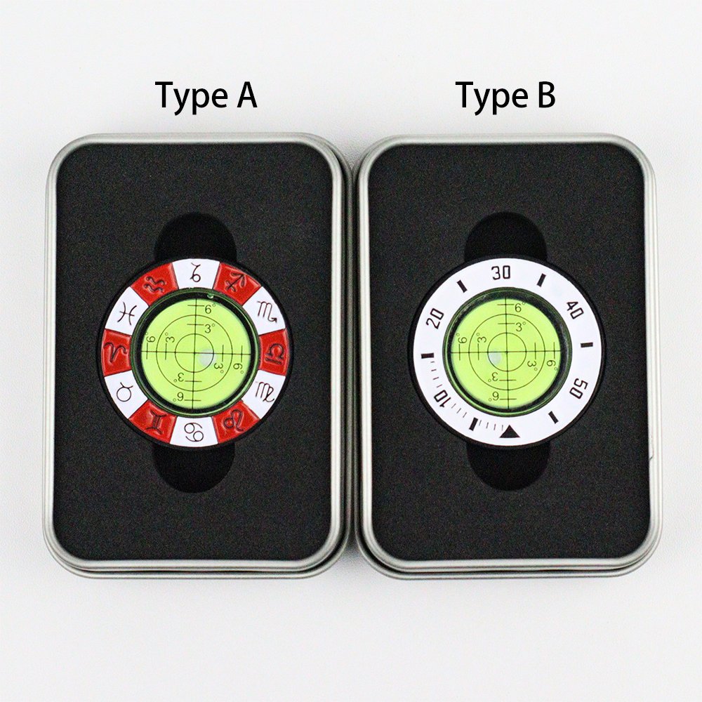 Spot wholesale Golf accessories metal Magnetic poker chip Level putter line Golf Ball Marker