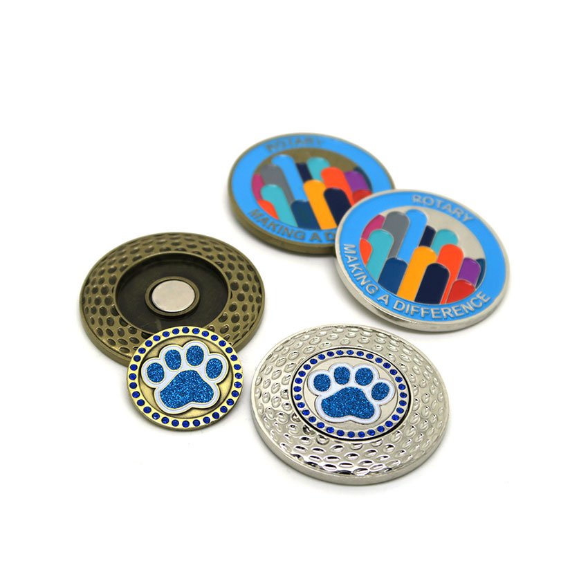 wholesale custom soft enamel sports promotional poker chip challenge coins
