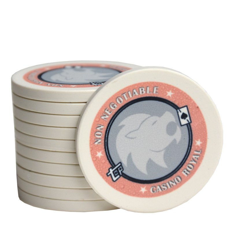 Royal custom no face value Texas constellation ceramic poker chip coin