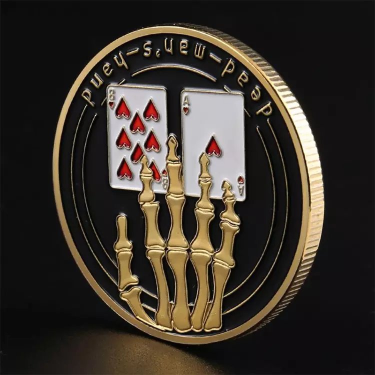 Lucky Commemorative Custom Antique And Chips Sale Metal Coins Challenge Coins