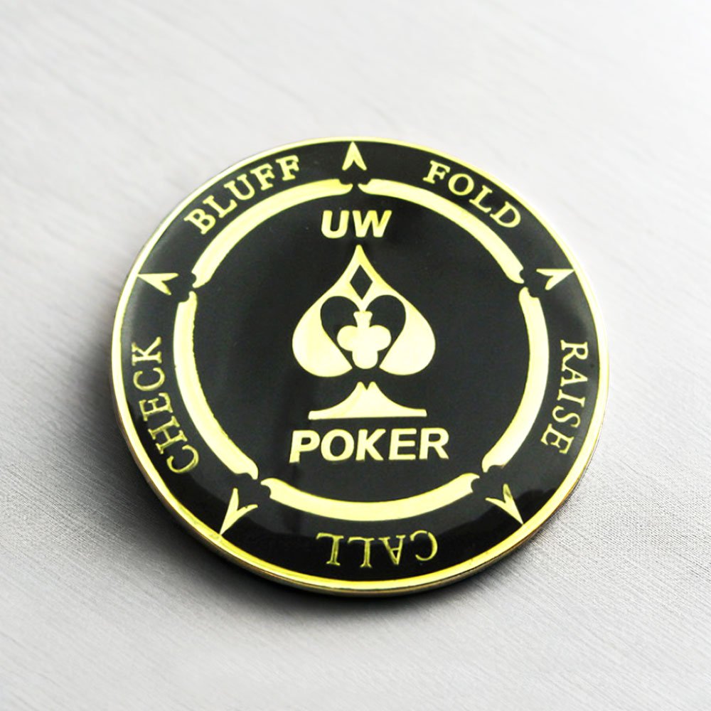 High Quality Custom Metal Chips Free Design Enamel Challenge Coin for Poker Metal Crafts